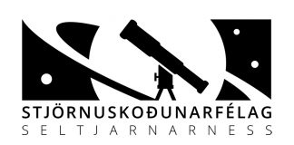 Lógo stjörnuskoðunarfélags seltjarnarness