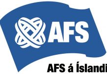 AFS á Íslandi – Skiptinemasamtök. Logo AFS á Íslandi